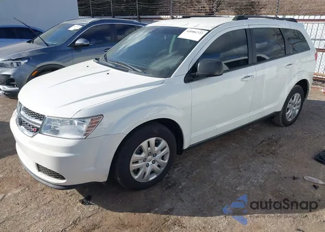 2018 Dodge Journey Se z USA, uszkodzony, nr VIN 3C4PDCABXJT498569